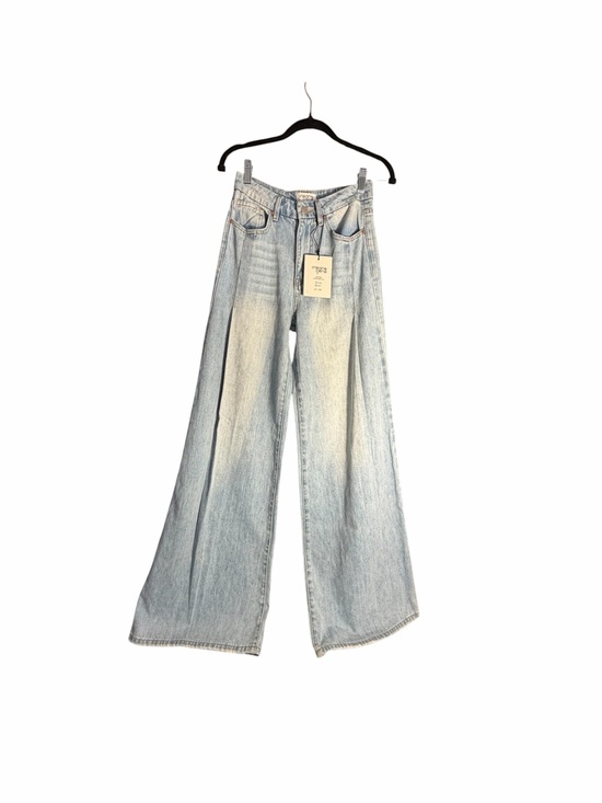 Insane Gene Denim - NWT Insane Gene High Rise Super Wide Leg Light Wash Womens Jeans Sz 24